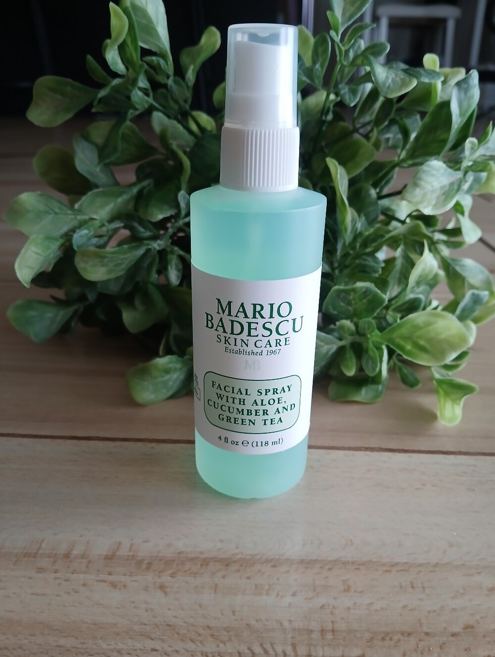 Mario Badescu Mint Green Facial Spray with Aloe & Cucumber